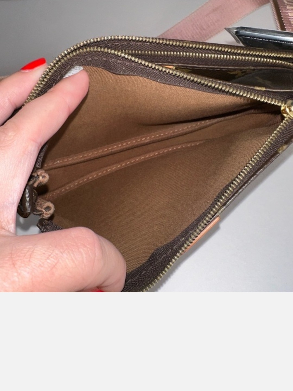 Louis Vuitton Brown Monogram Multi Pochette Accessoires - Picture 10 of 15